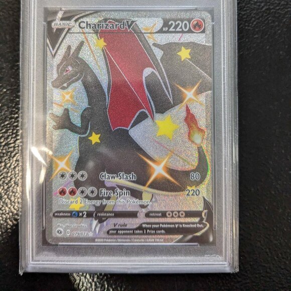 Charizard V - Champion's Path - Secret Rare - PSA GEM MT 10 - Picture 2 of 2